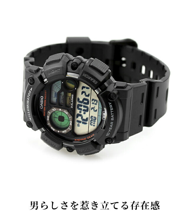 Casio Cheap Casio CASIO CASIO Collection SPORTS Quartz Battery Operated WS-1500H Overseas Model Men&