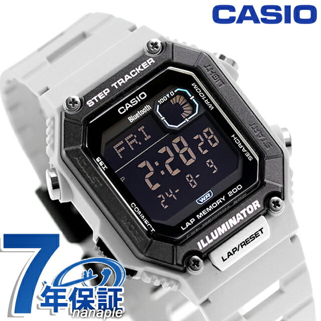 カシオ CASIO WS-B1000-8BV スタンダード チプカシ Bluetooth 海外モデル メンズ 腕時計 ブランド カシオ casio デジタル ブラック ライトグレー 黒 WS-B1000-8BVDF