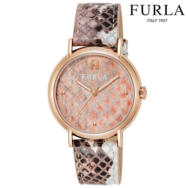 フルラ ティーヴィーシェイプ クォーツ 電池式 腕時計 ブランド  