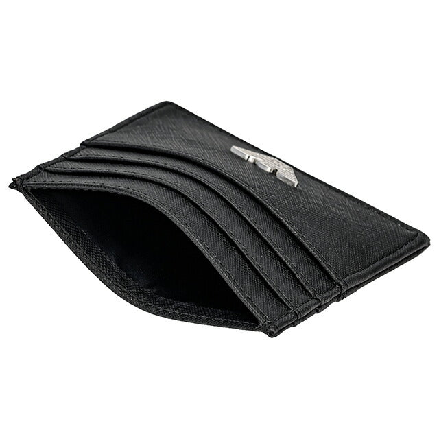 エンポリオ・アルマーニ 二つ折り財布 二折財布 メンズ ブランド EMPORIO ARMANI TUNISIA Y4R237-Y138E 81072 ブラック