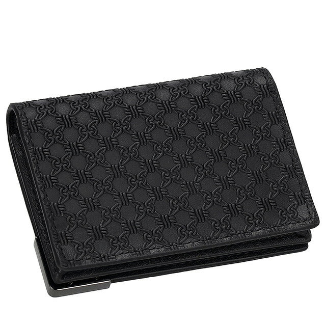 エンポリオ・アルマーニ 名刺入れ メンズ ブランド EMPORIO ARMANI Y4R576YQ82X 80001 ブラック Y4R576YQ82X-80001