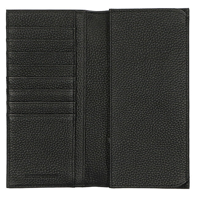 エンポリオ・アルマーニ 長財布 メンズ ブランド EMPORIO ARMANI YEM474Y142V 81072 ブラック YEM474Y142V-81072