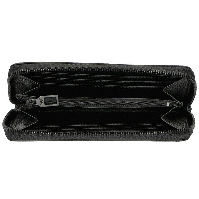 エンポリオ・アルマーニ 長財布 メンズ ブランド EMPORIO ARMANI YEME49Y142V 81072 ブラック YEME49Y142V-81072