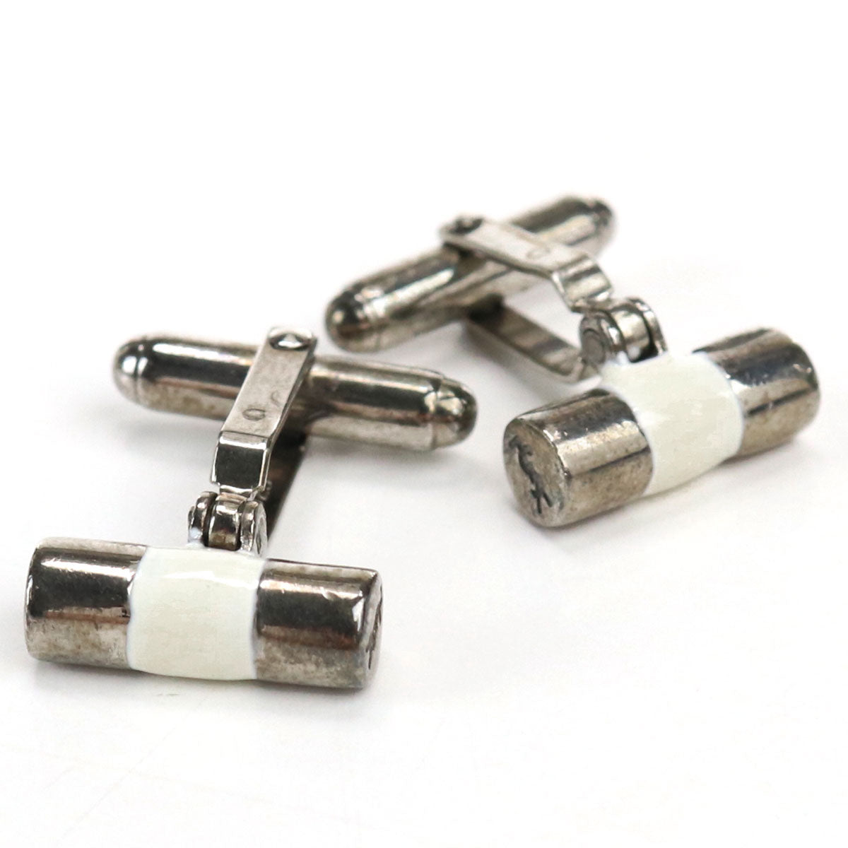 サンローラン カフス メンズ メタル 185266 ホワイト系 アクセサリー YSL185266011