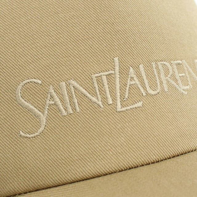 サンローラン キャップ ユニセックス ブランド SAINT LAURENT 778063 ベージュ 帽子 選べるモデル YSL778063B