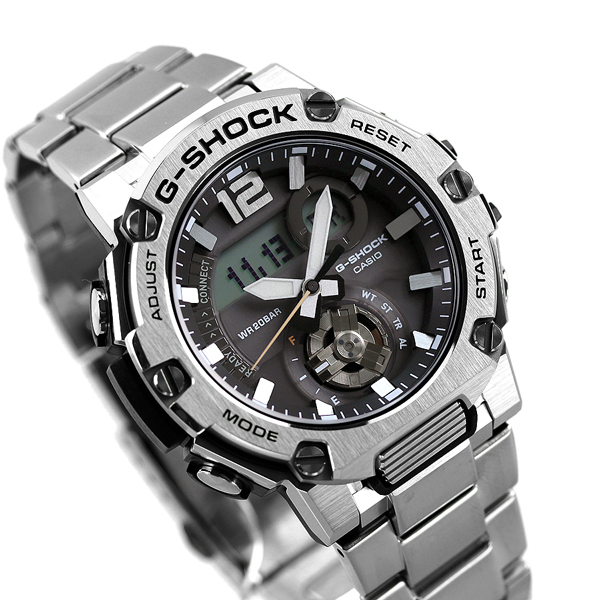熱販売 カシオ 腕時計 G-STEEL ブラック シルバー ラギッドスタイル
