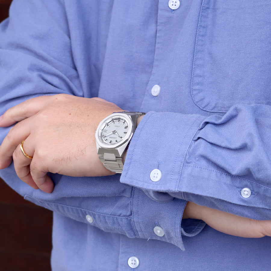 【アテッサ ACT Line新作】シチズン CB3040-56H｜八角形コンパクト×スーパーチタニウム×ダイレクトフライト、ビジネスの格を上げる3針の完成形