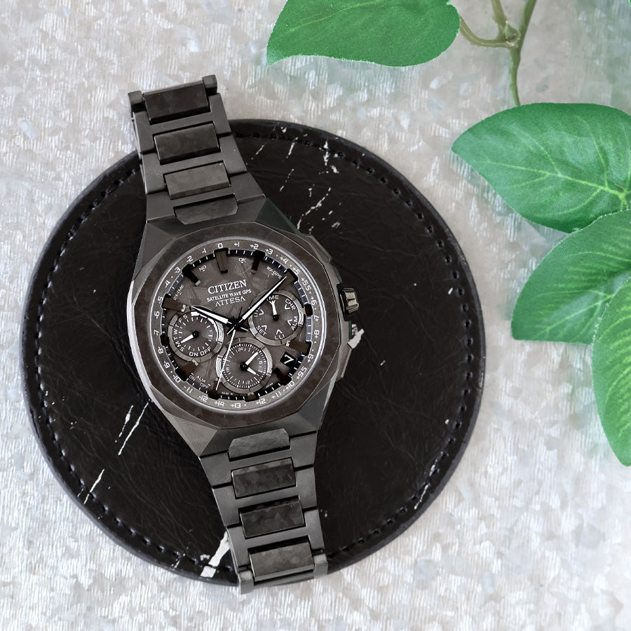 【世界限定1,800本】シチズン アテッサ CC4107-80H｜Crystal Octagon×結晶チタニウム×八角ベゼル×Cal.F950 GPS衛星電波、唯一無二の表情を放つ限定モデル