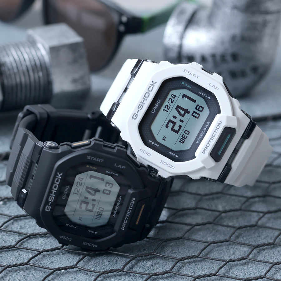 G-SHOCK GBD-200-1A1DR | 高精細MIP液晶搭載のランニングウォッチ | トレーニングを本格サポート