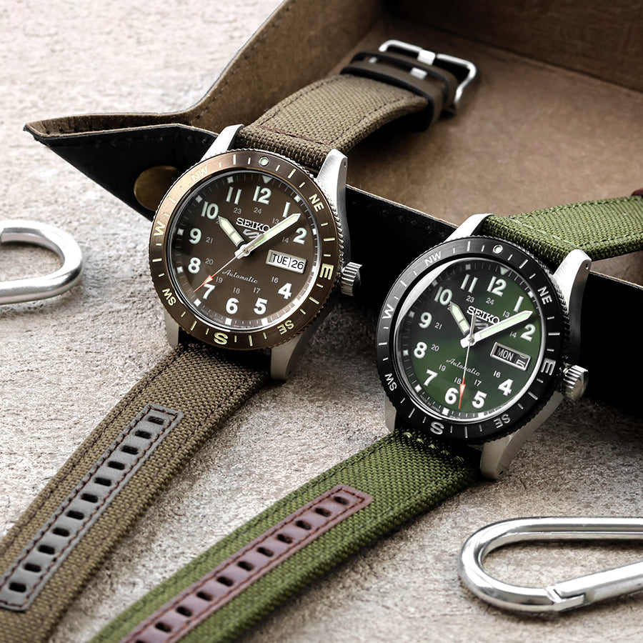 【2026年6月新作】セイコー 5スポーツ HDB008J｜Field Series×Cal.4R36×CORDURA®ナイロン×逆回転ベゼル、新41mmケースで進化したフィールドウオッチの決定版