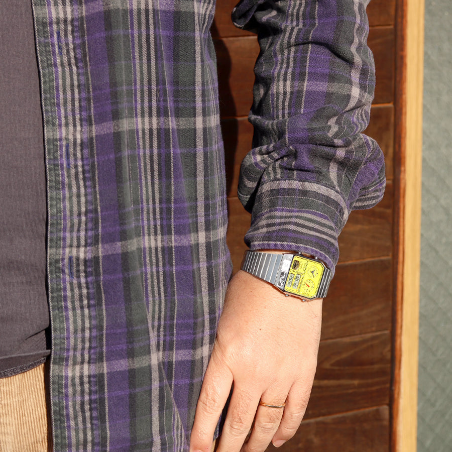 【数量限定500本】シチズン レコードレーベル JG2170-59Y｜弾けるイエローに詰まった ANA-DIGI TEMP の遊び心