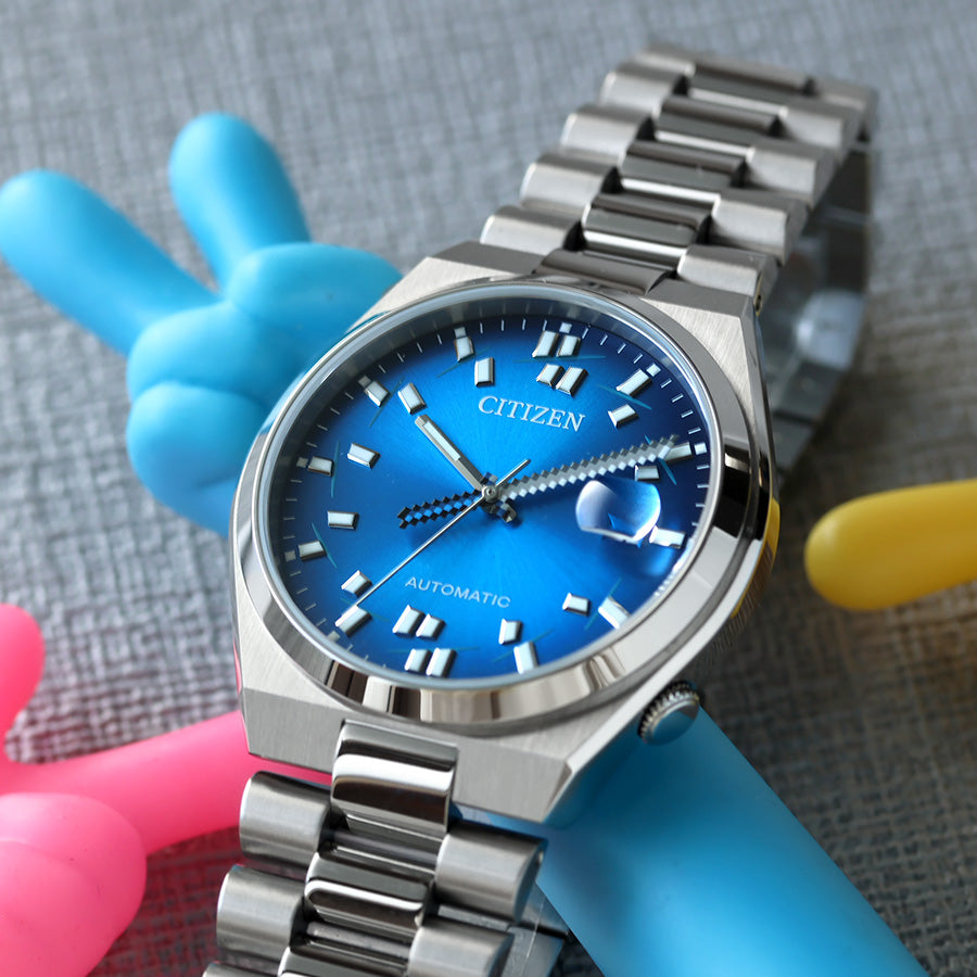 【世界限定3,600本】TSUYOSA × seconde/seconde/ コラボ NJ0157-81L｜日本刀が時計になった瞬間、これはもうアートです