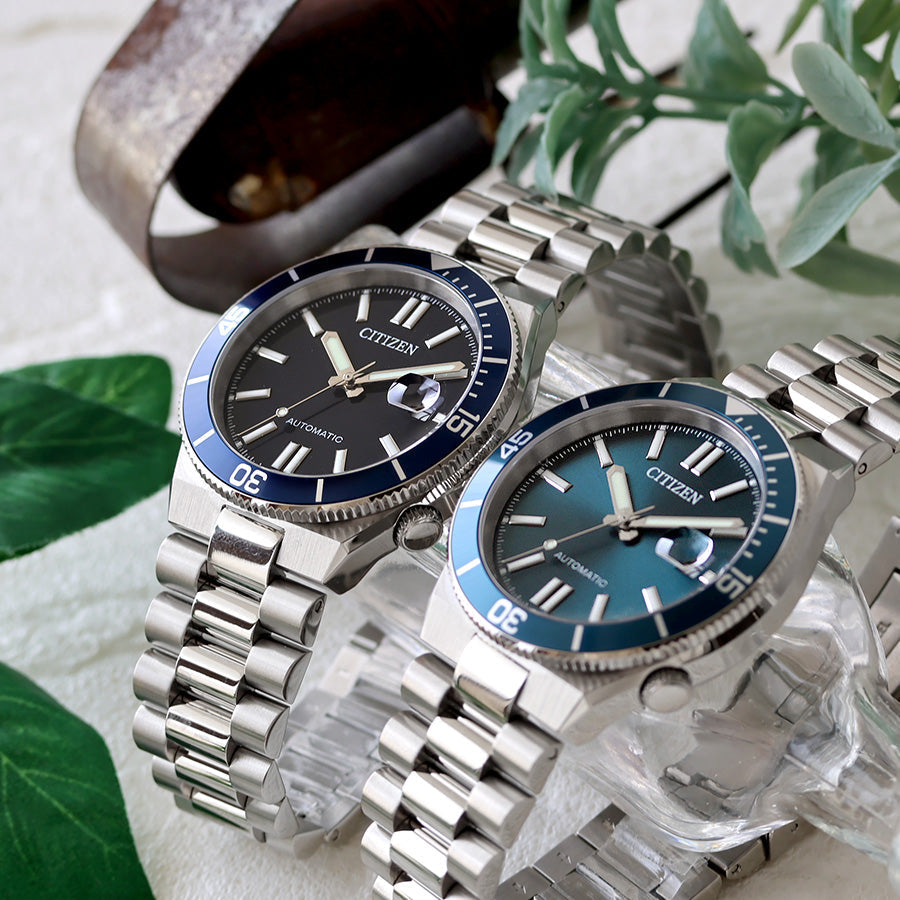海岸の躍動感をまとったメカニカル──シチズン TSUYOSA NJ0230-59L、ネイビー×逆回転防止ベゼルの実力とは