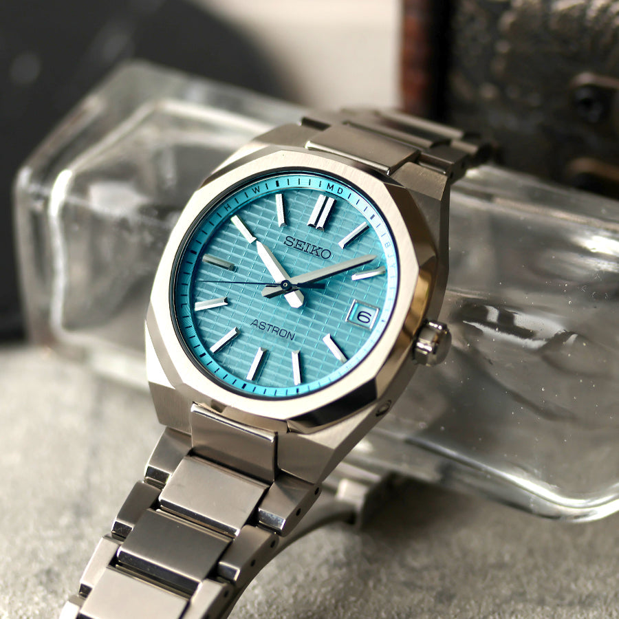 【爽やかミントブルー】セイコー アストロン SBXY103✨薄型Nexterの個性派モデル⌚