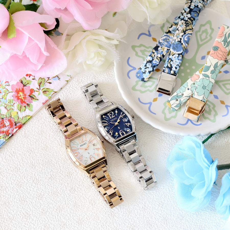 国内500本限定、リバティとルキアの夢のコラボ！セイコー ルキア SSQW104、白蝶貝×替えバンドの特別仕様レビュー