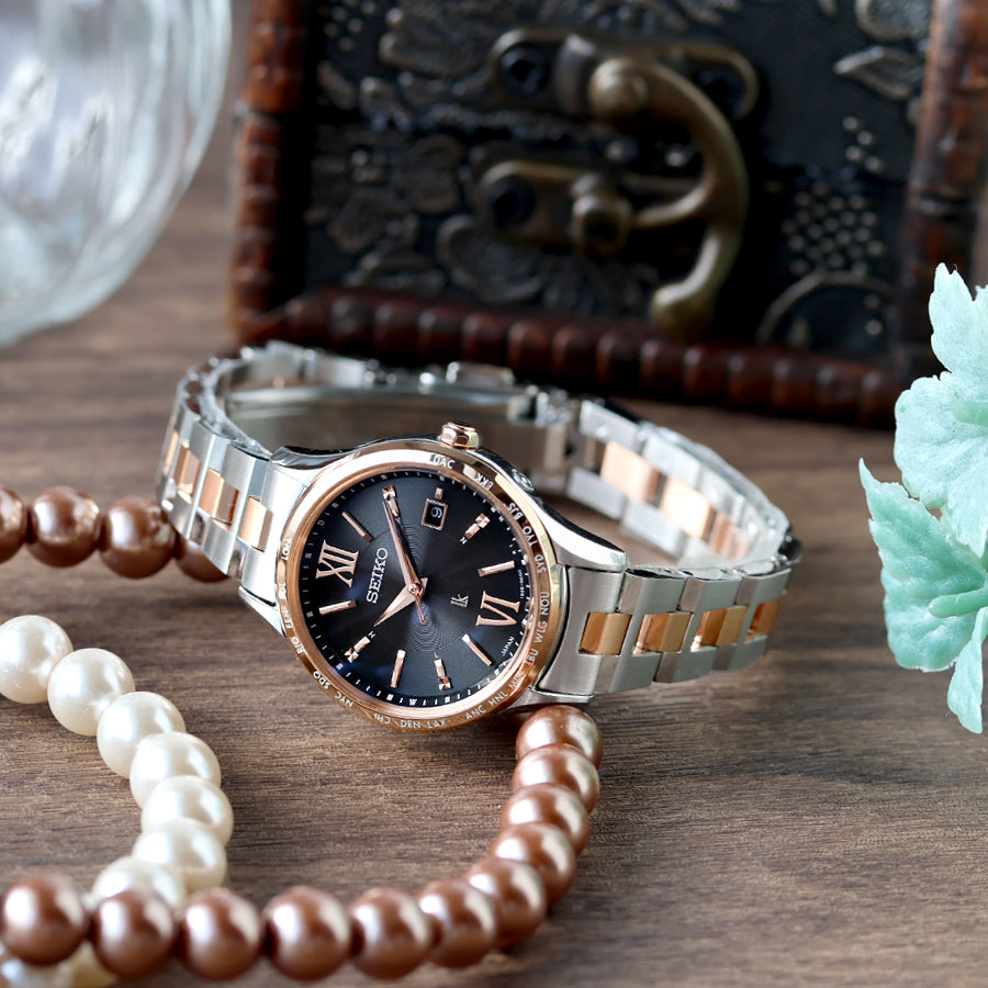 SEIKO LUKIA SSVV090レビュー：Essential Collectionの洗練されたブラウンダイヤルが魅力的な電波ソーラー時計