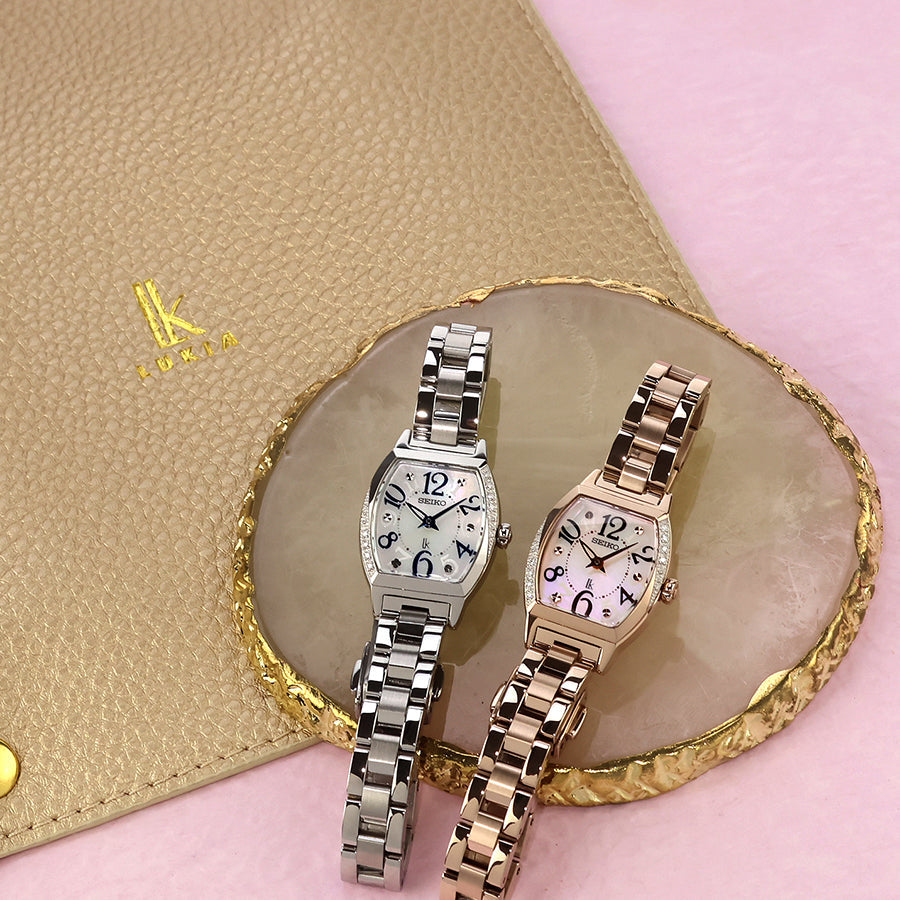 ✨💖 セイコー ルキア Happy Collection SSWA016 - スキンジュエリーのように肌に寄り添うSilky Pink