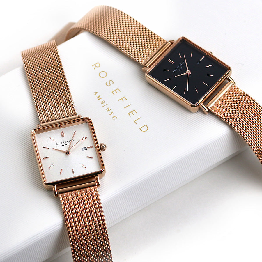 【選べるモデル】ローズフィールド ザ ボクシー 26mm