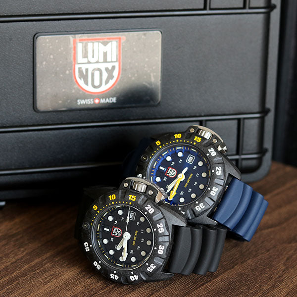 【LUMINOX】スコットキャセル・DEEP DIVEシリーズにCarbonox仕様でクォーツモデルが登場!!