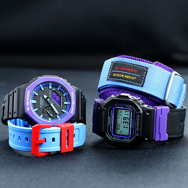 進化を続けるタフネスウォッチG-SHOCKから、90年代スポーティファッションをテーマにしたモデル「Throwback 1990s」が登場‼
