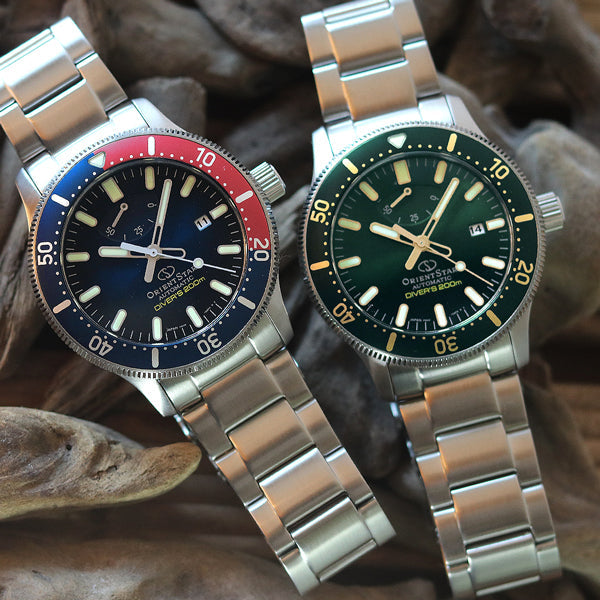 200m空気潜水用防水対応の本格的ダイバーズウォッチ⌚️✨