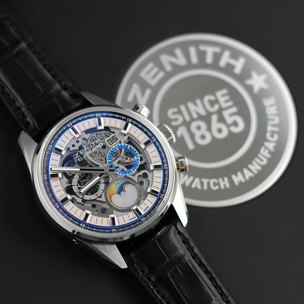 【ZENITH】 伝説のエル・プリメロ ムーブメントの心臓部が見えるフルオープンが特徴‼✨