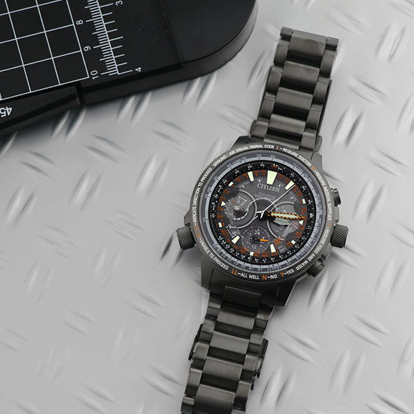 光発電エコ・ドライブGPS衛星電波時計の最上位ムーブメントF990搭載❕ 【世界数量限定1989個】