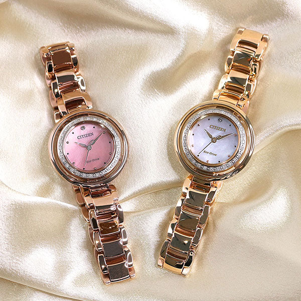 CITIZEN L ケースに29ポイントのダイヤモンドをセッティング💎💕