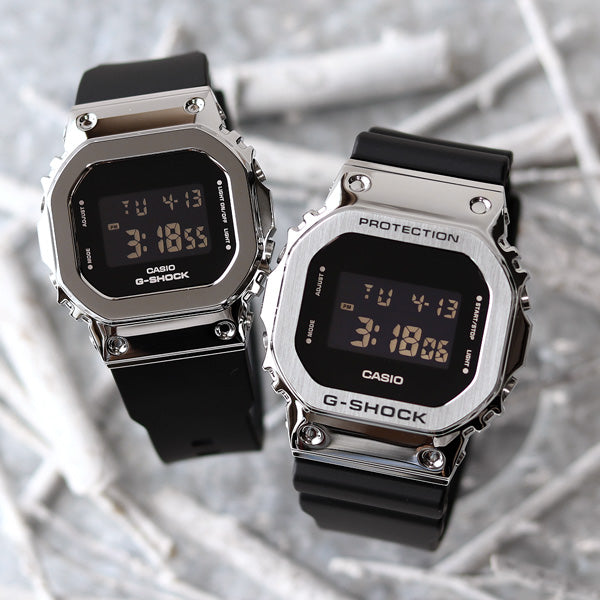 ペアウォッチ💗G-SHOCKのスクエアデザイン「5600シリーズ」から、メタル素材を採用したモデル！