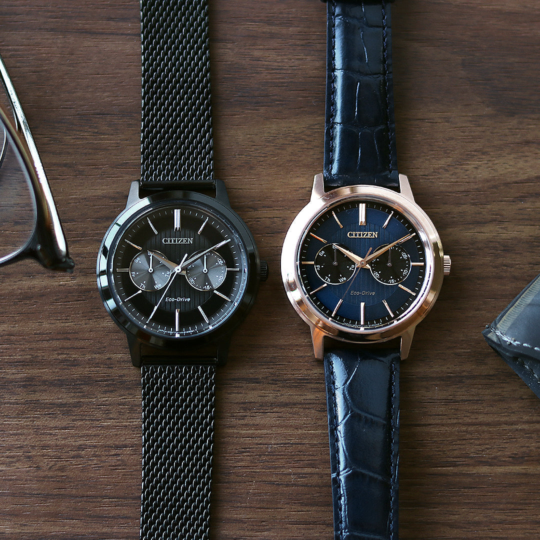 シチズンコレクションから、エコ・ドライブ搭載のマルチカレンダーモデルが登場⌚