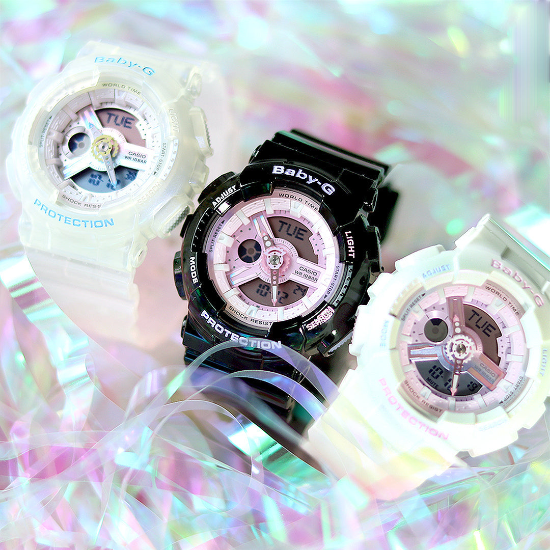 G-SHOCKのビッグケースシリーズの人気モデル、GA-110のデザインにインスパイアされたBA-110シリーズ⭐