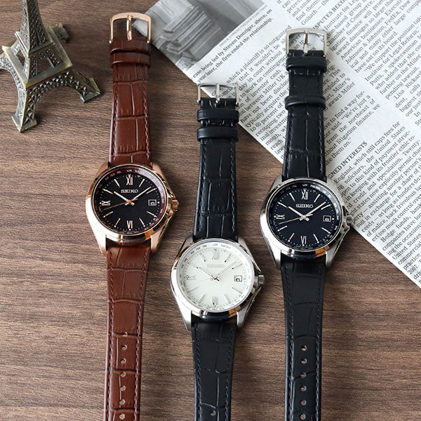 広い見切りや細縁を採用した、スッキリとした印象の美しいフォルムが特徴⌚✨