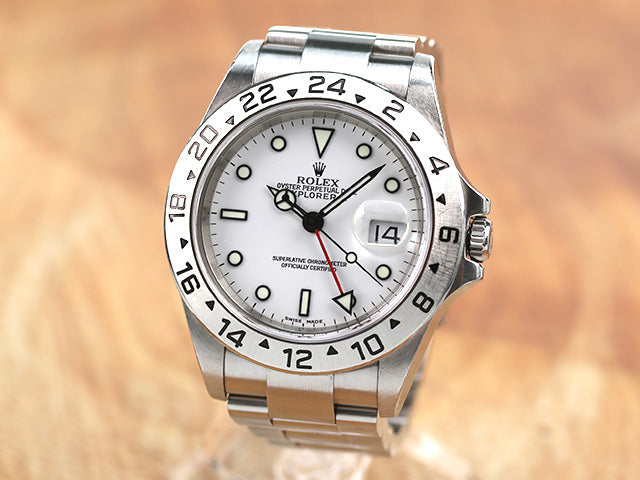ROLEX / ロレックス　エクスプローラーⅡ　分解掃除（オーバーホール）事例