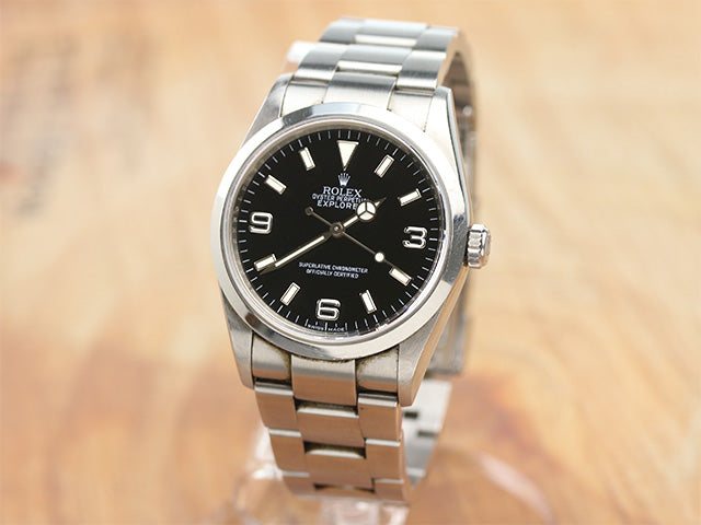 【ロレックス エクスプローラーⅠ】ROLEX / EXPLORERⅠのオーバーホール（分解掃除）事例