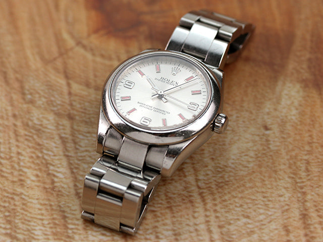ROLEX / ロレックス　オイスター パーペチュアルの分解掃除（オーバーホール）と新品仕上げの事例