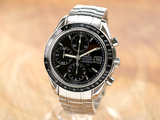 OMEGA / オメガ　スピードマスターデイトの分解掃除（オーバーホール）と新品仕上げ事例