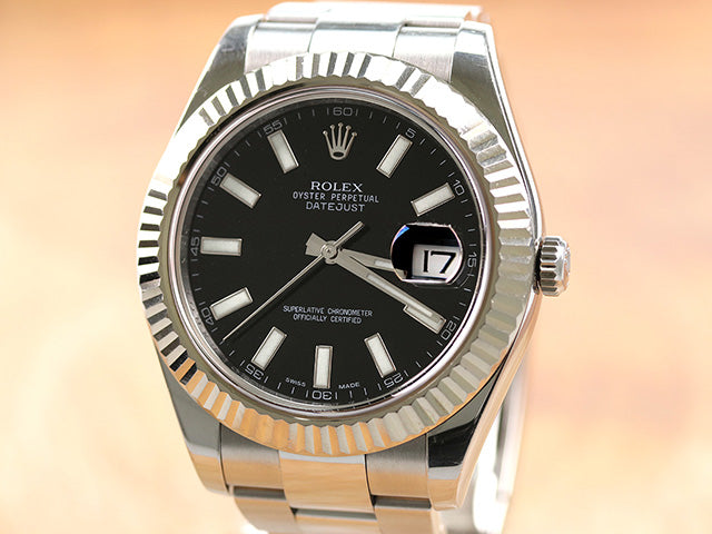 ROLEX / ロレックス　デイトジャストIIの分解掃除（オーバーホール）と新品仕上げ事例