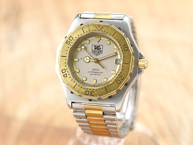 TAG Heuer/タグ・ホイヤープロフェッショナル 3000のオーバーホール事例と修理料金について