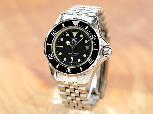 TAG Heuer/タグ・ホイヤープロフェッショナルのオーバーホール事例と修理料金について