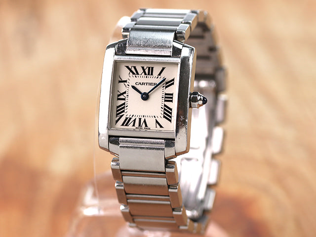 Cartier/カルティエタンクフランセーズSMのオーバーホール事例と修理料金について
