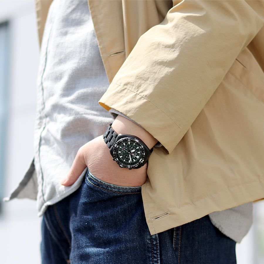 SEGKO nano ソーラー　クロコダイル SEIKO 腕時計 SEIKO/別注セイコー×ナノ・ユニバース クオーツ