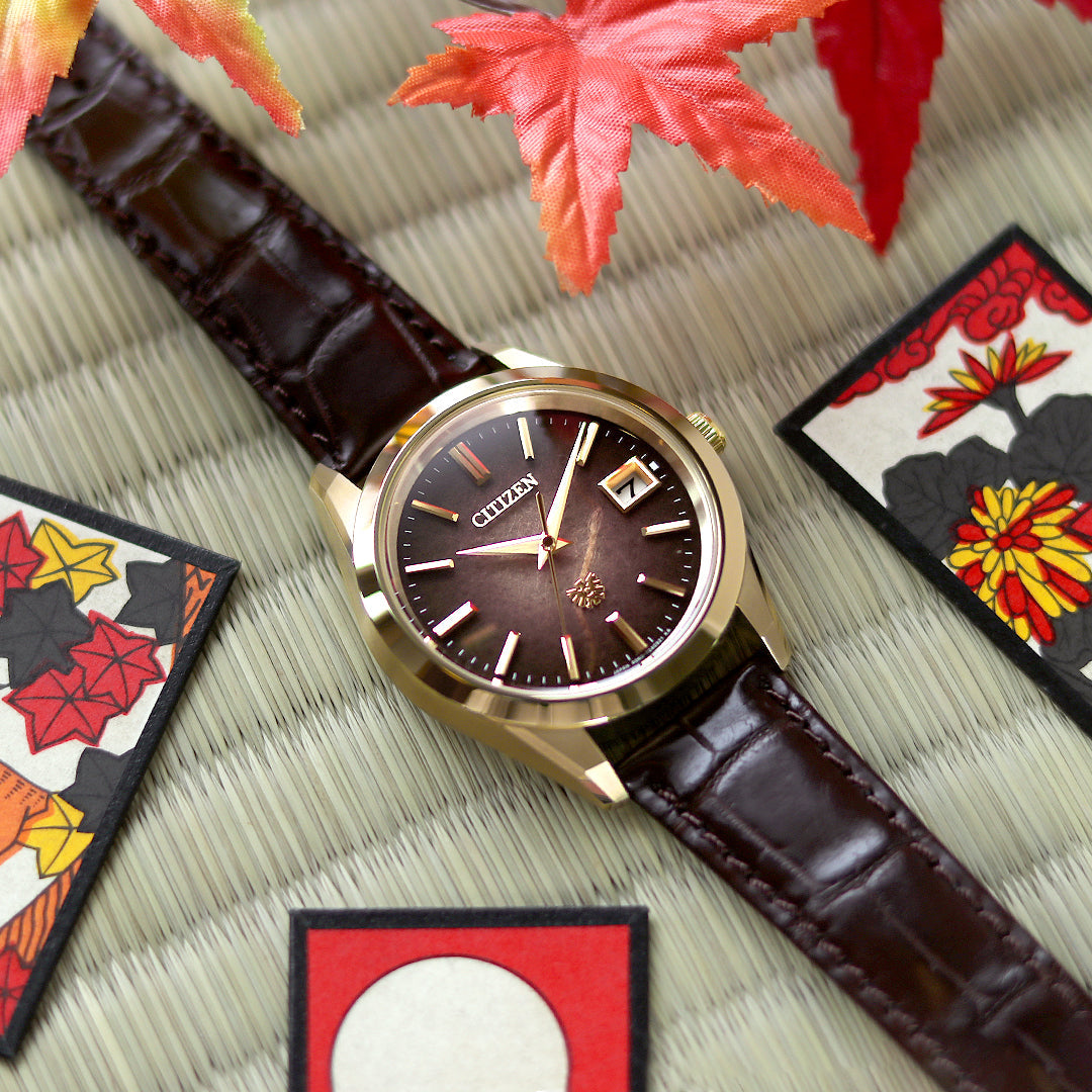 日本の四季が織りなす、繊細な陰影の世界を和紙で表現した限定モデル⌚🌟【世界数量限定250個】
