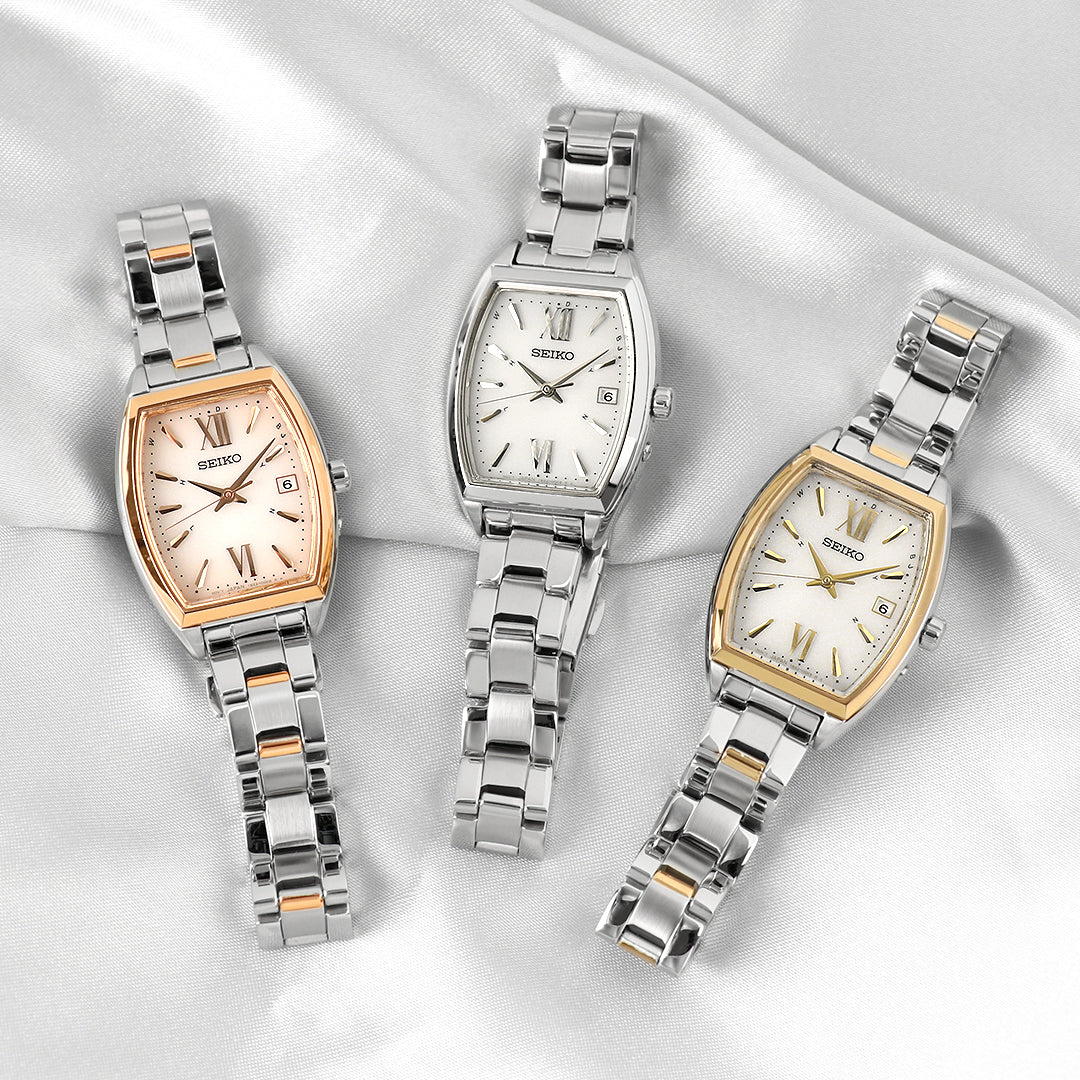 多くの女性に好まれ、実績のある「すっきり・縦長シルエット」のトノー型モデルが登場⌚🌟
