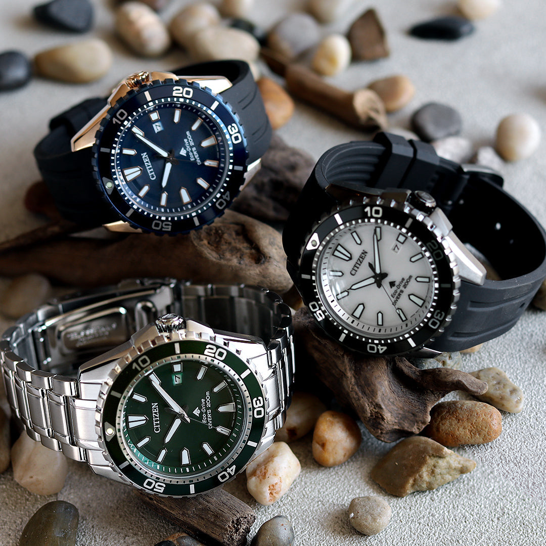 ベーシックな200ｍ防水ダイバーズウオッチに、機能性とカラーリングにこだわったタイプが登場⌚🤿