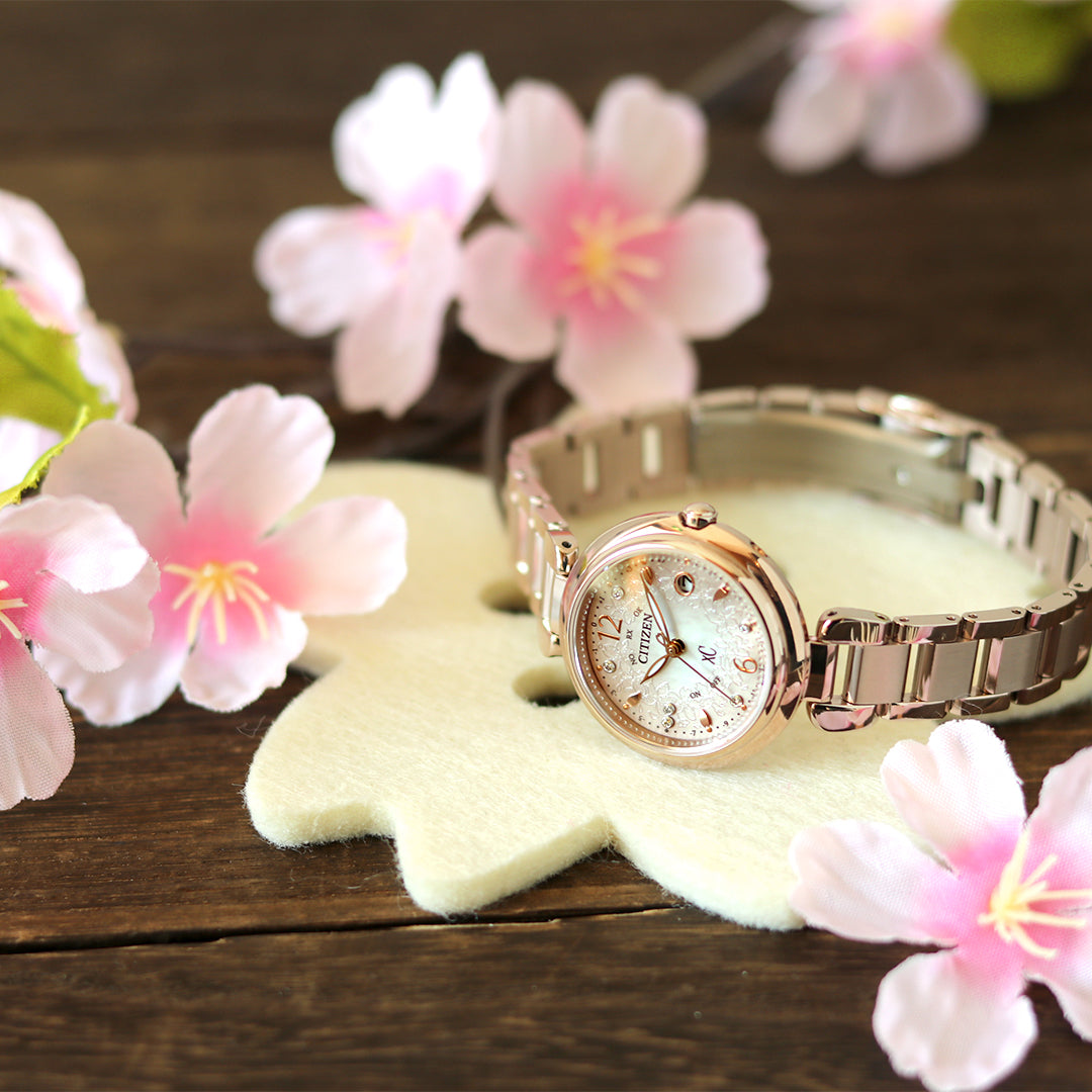 春の始まりを告げる「SAKURA」をテーマにデザインした「mizuコレクション」の限定モデルです⌚🌸【世界数量限定2000個】