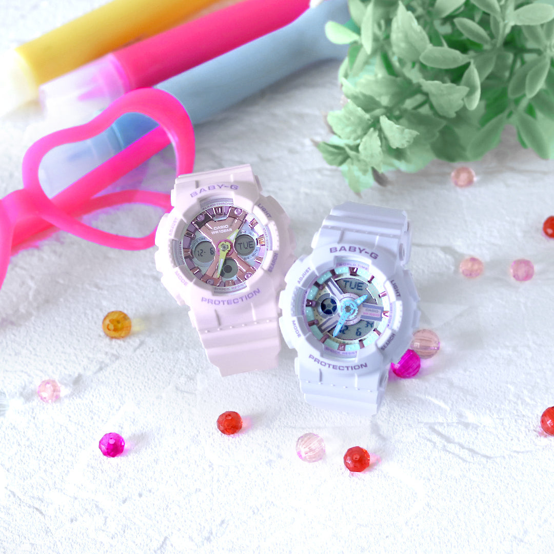 パステルmeetsメタリック～アクティブな毎日に、キュート＆カジュアルなマルチカラーBABY-Gをチョイス⌚💕