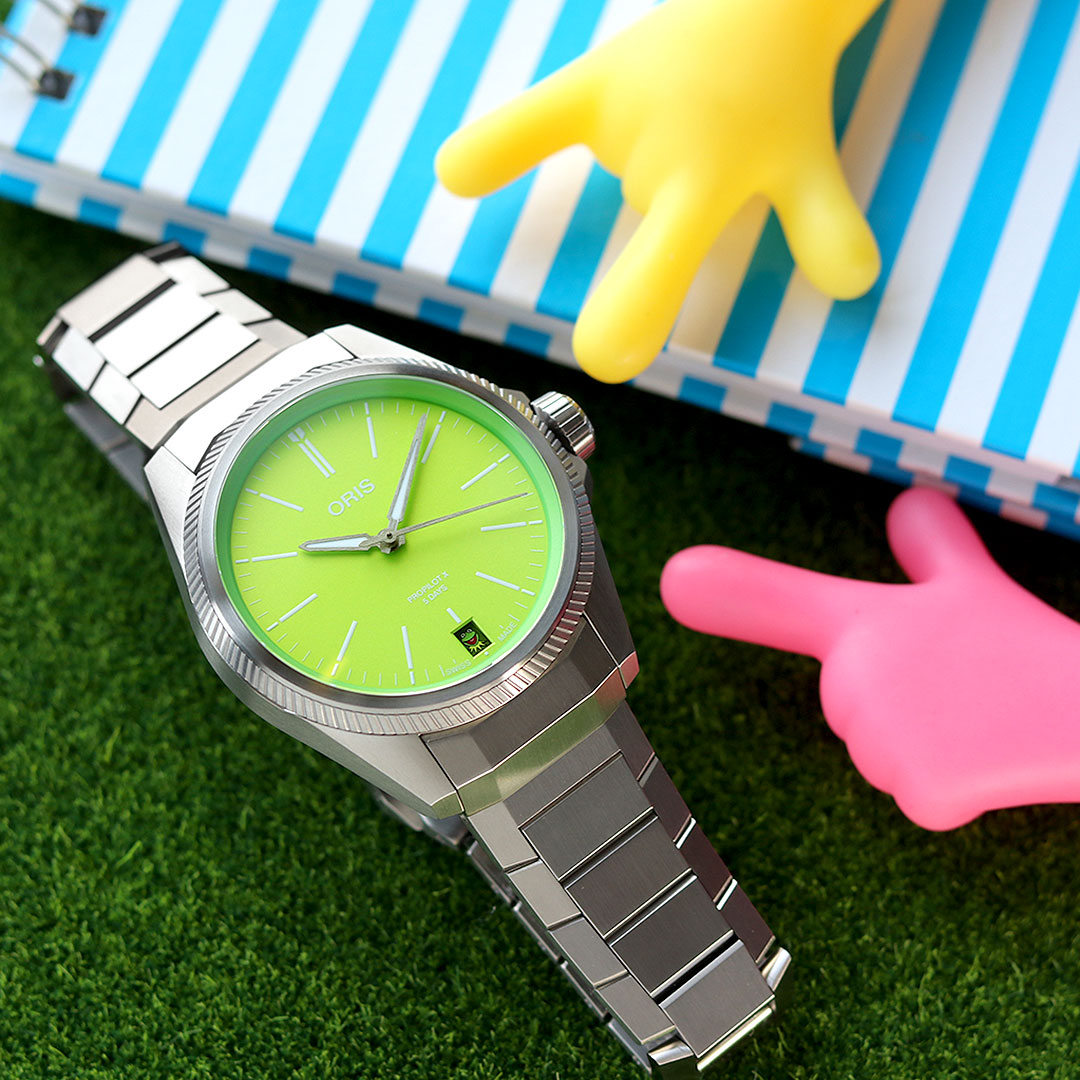 ORIS（オリス）ディズニーマペッツとのコラボウォッチ🐸💚