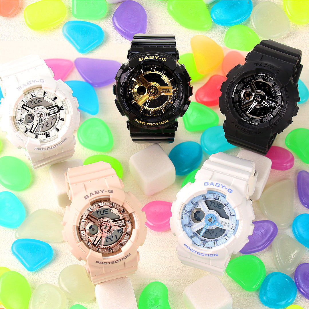 G-SHOCKの人気モデル、GA-110のデザインにインスパイアされたBA-110シリーズ💖