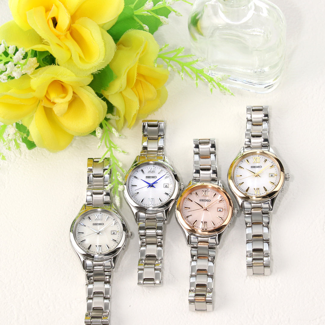 実用性とデザイン性、双方を極めたSEIKO SELECTIONレディスソーラー電波モデルが登場⌚💛