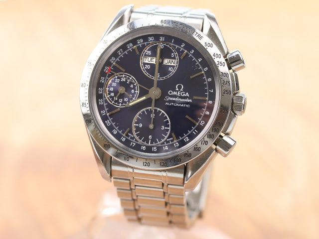 OMEGA/オメガオメガ スピードマスター トリプルカレンダーの分解掃除（オーバーホール）と新品仕上げの事例